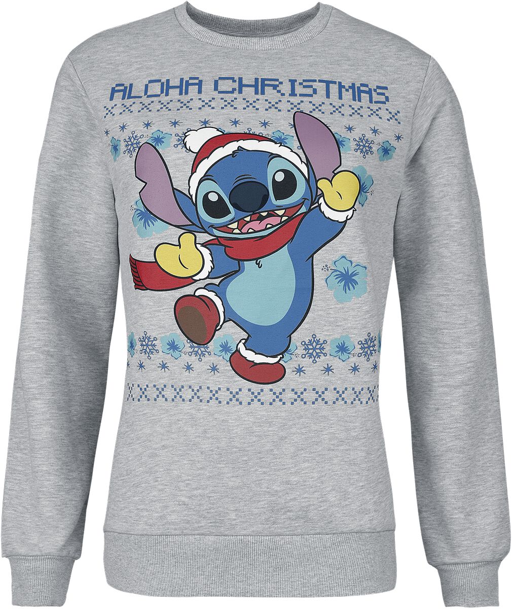 Lilo & Stitch - Sweatshirt Christmas Jumper Stitch - Taille XL