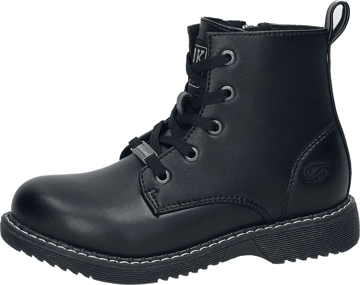 Kinder Dockers by Gerli | Black Boots EMP Boots Patent |