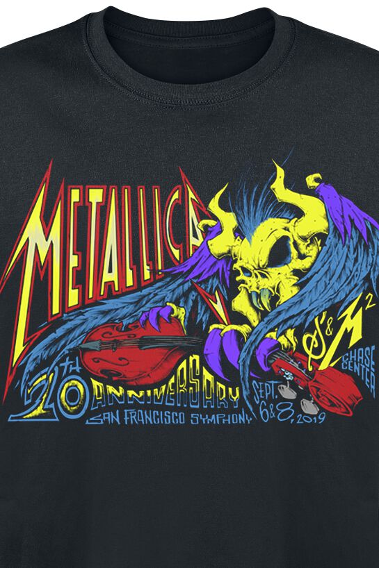 S M2 Anniversary Metallica Langarmshirt Emp