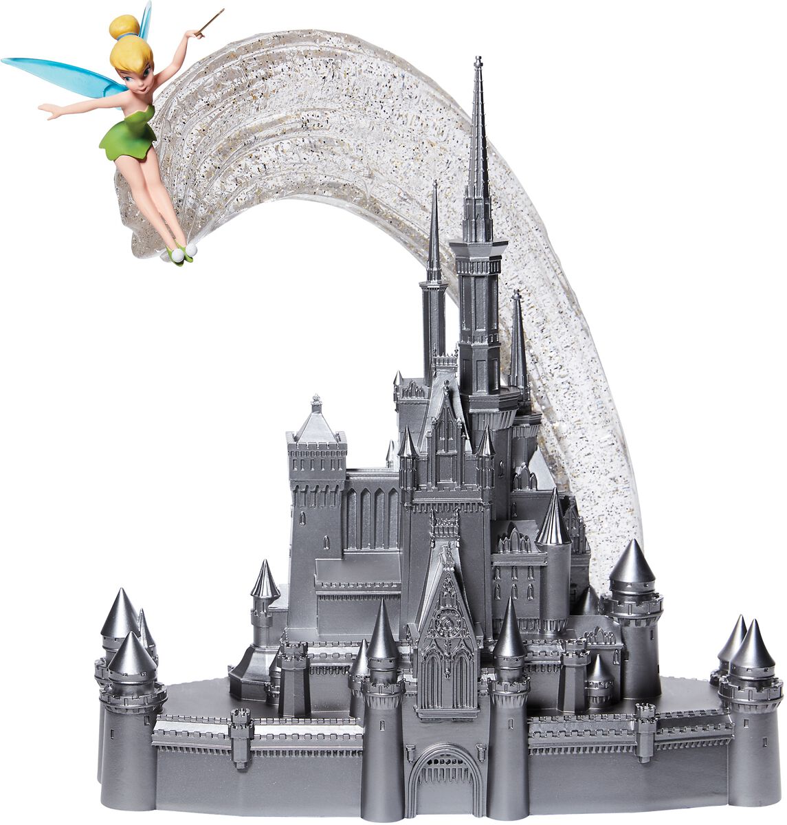 Disney 100 - 100 Ans de Magie - Figurine Fée Clochette & Château